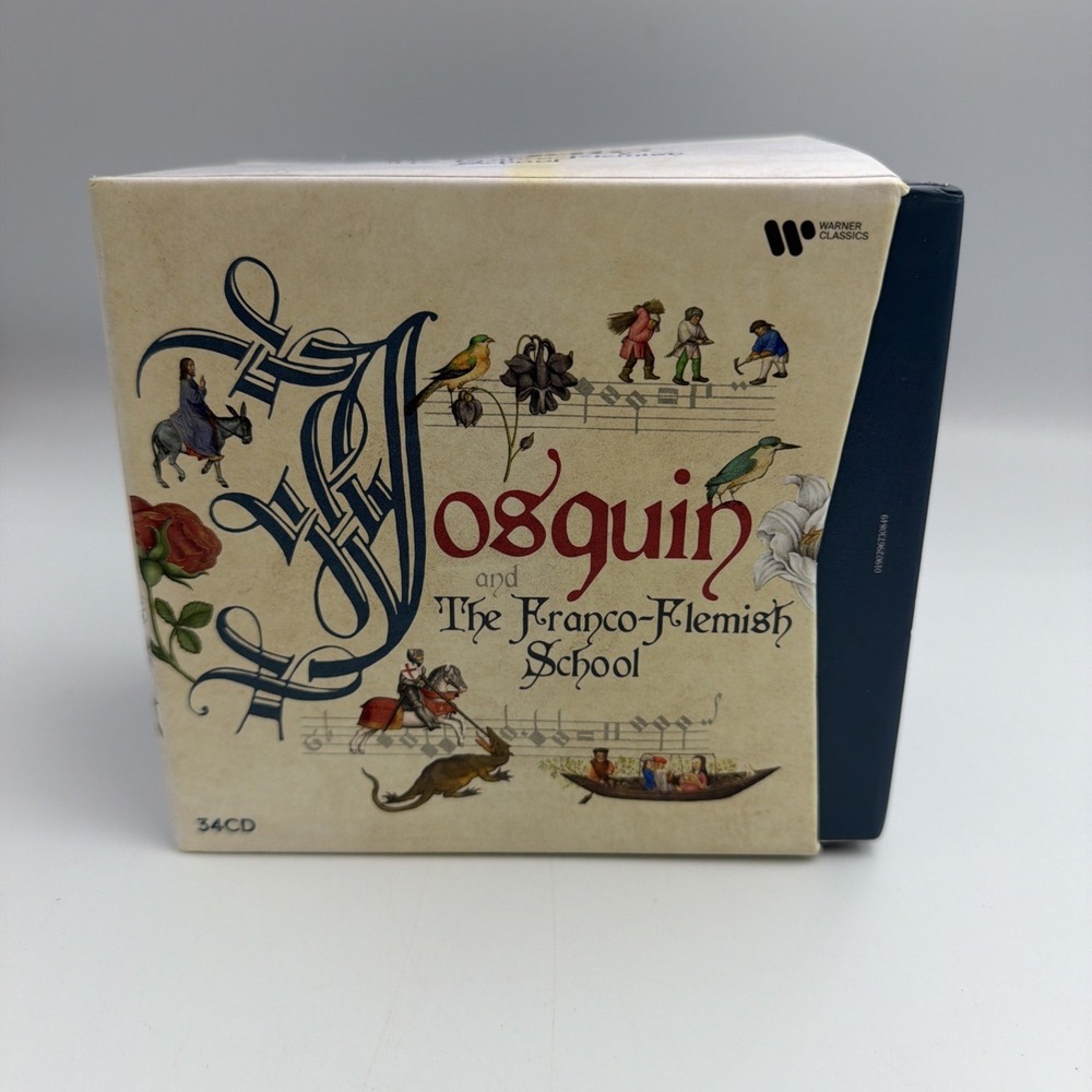 34cd box 7308449 warner josquin franco-flemish school! Great Shape Complete